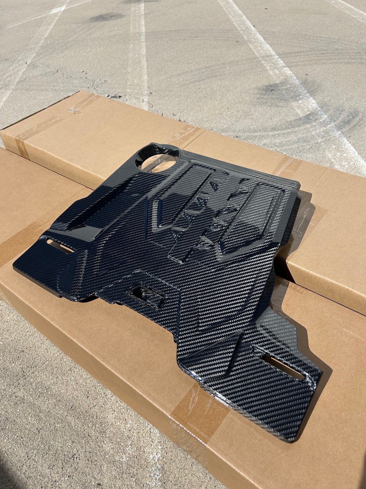 BMW F9X M5 M8 Carbon Fiber Engine Cover