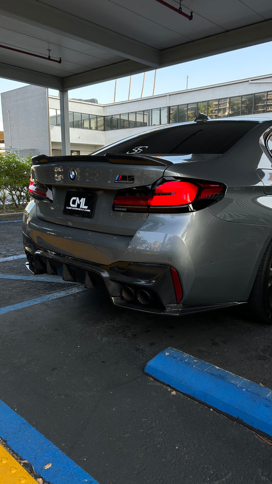 F90 M5 Carbon Fiber TBD Rear Diffuser