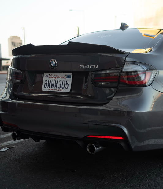 F30/F80 Carbon Fiber PSM-Style Trunk Spoiler