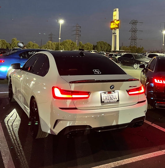 BMW G20/G80 Carbon Fiber CS-Style Trunk Spoiler