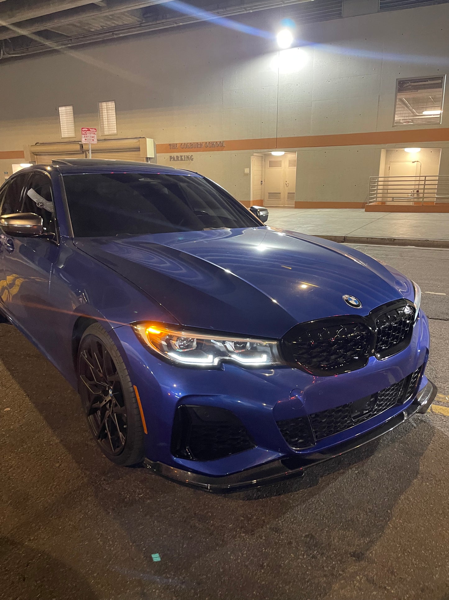 BMW G20 Carbon Fiber TBD V3 Front Lip