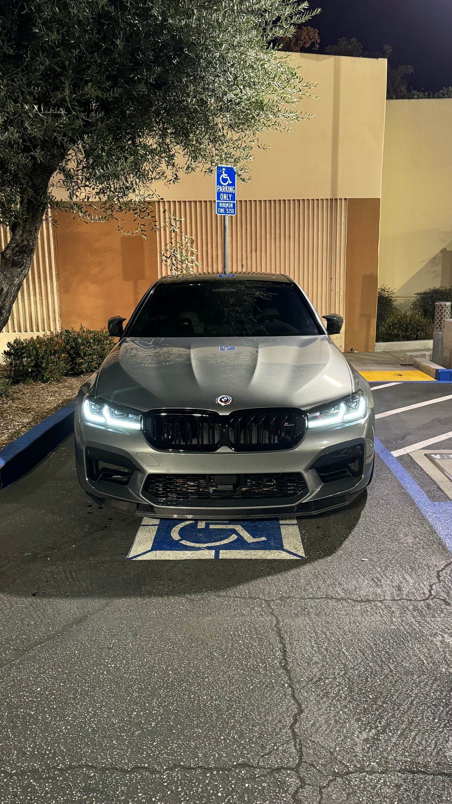 BMW F90 M5 LCI Carbon Fiber Front Lip